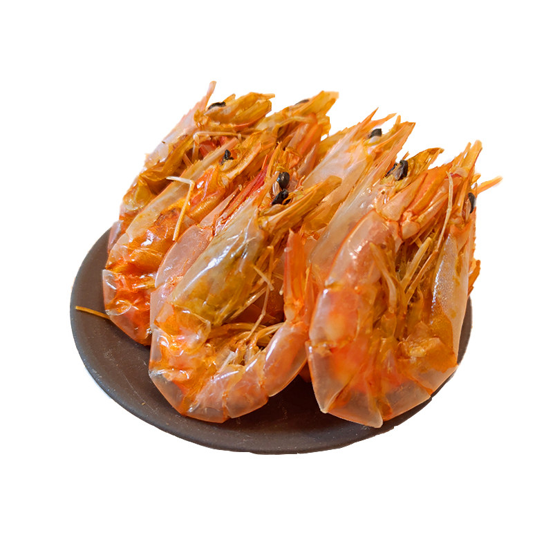 烤虾虾干即食海鲜干货干虾零食日照烤虾屿贝仓烤虾虾磕烤虾