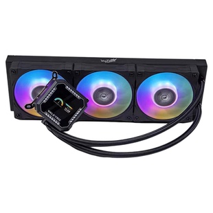 VK瓦尔基里B360一体式水冷散热器ARGB屏显CPU风扇B240GT散热器