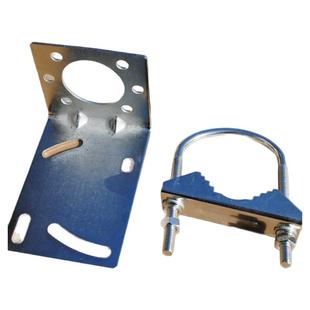 天线夹码抱箍通用卡夹夹具卡子抱箍螺丝螺栓安装固定配件AP网桥平板对数周期天线夹码U型抱箍L型固定安装支架