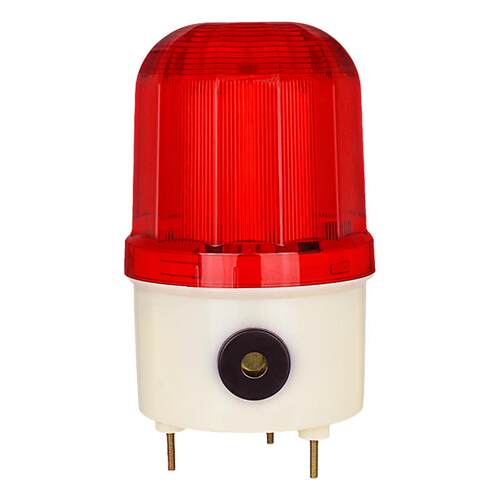 LTE-1101J声光报警器LED旋转警示灯220V24V12V闪烁信号灯警报灯