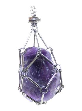 如鸿男女紫水晶时尚型吊坠
