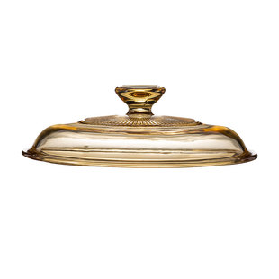 原装康宁锅盖家用玻璃透明盖子配件vs 2.25 1.25 1.5 3.5升餐具