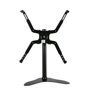 易之固无孔显示器底座支架万能通用电脑台式旋转升降架子增高托架