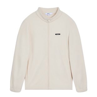 回力抓绒衣摇粒绒外套男款秋季立领加绒加厚夹克户外男冲锋衣内胆