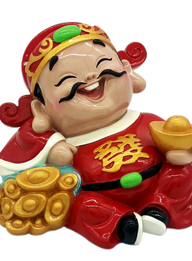 妙工坊树脂祝福中式桌面手工彩绘