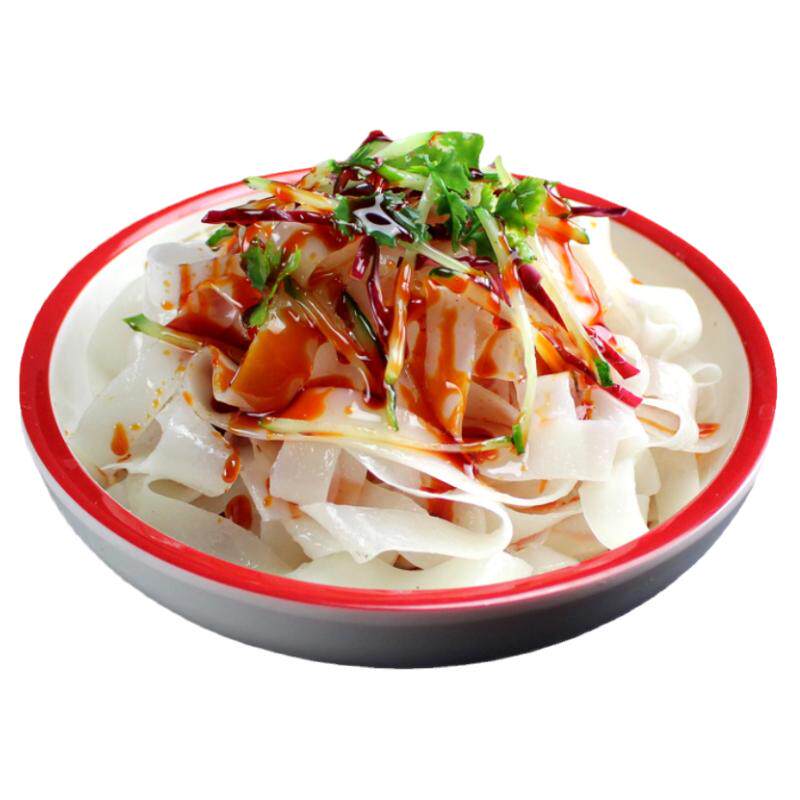 仿真陕西小吃红油凉皮面模型假菜中餐面皮模型仿真菜品食品厂家