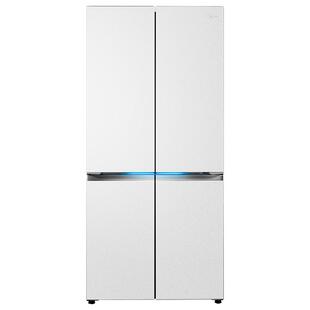 美的熊墩墩PRO超净603L冰箱超薄零嵌入式十字四门双开家用大容量