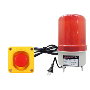 冷库报警器一键按钮有线报警器紧急呼叫冷库声光报警器专用冻库