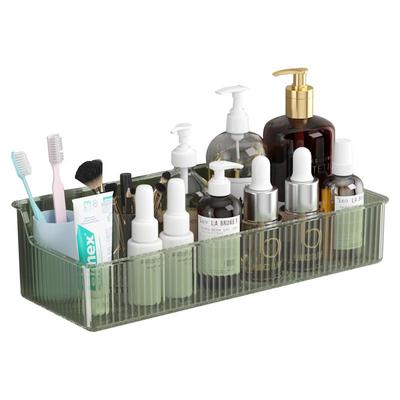 简约塑料免打孔壁挂卫浴置物架