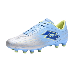 LOTTO乐途男2026新款春秋FG长钉足球鞋成人青少年比赛训练专用鞋