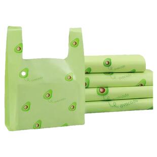 卡通手提式背心打包袋子超市外卖水果便利店地摊文体店用加厚袋子