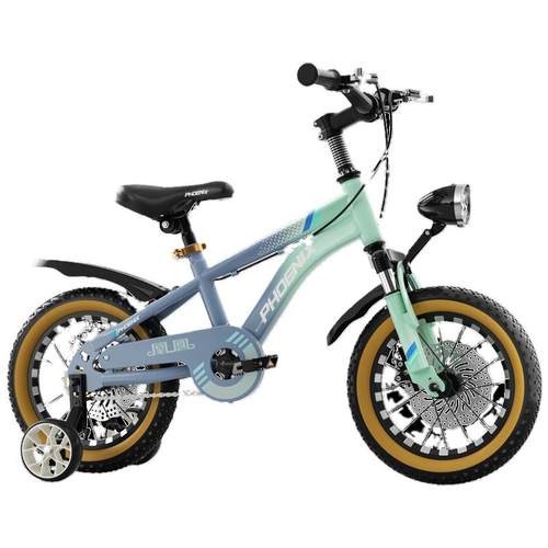 凤凰儿童自行车男女孩中大童3-6-8到10-12-15岁小孩学生山地单车