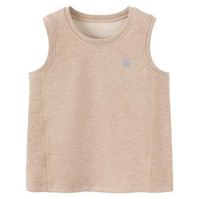 junejunior秋冬蚕丝羊毛夹棉背心