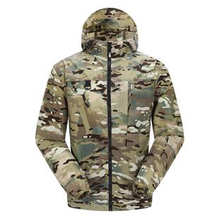 际华夏季防晒服男战术迷彩防水防蚊皮肤衣户外登山钓鱼防晒衣外套