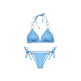 atlanticbeach大胸比基尼泳衣女夏新款超暴露高级感度假分体泳装