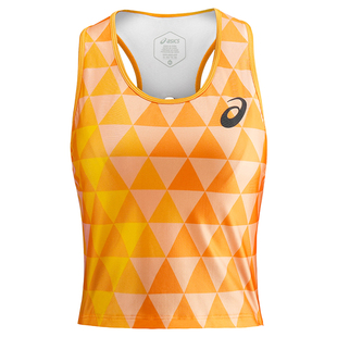 赞助运动员同款！田径精英Asics女子专业训练背心田径分体比赛服