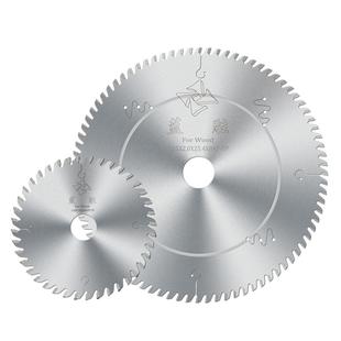 蓝胜工业级 子母锯锯片木工梯平齿不崩边 生态板免漆板专用切割片