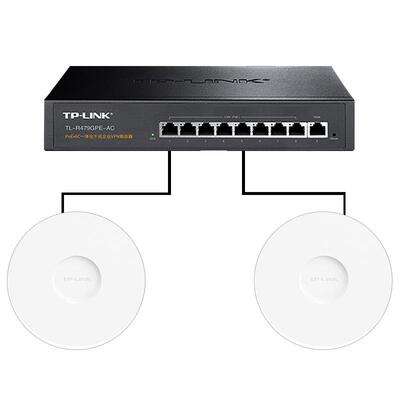 TP-LINK别墅吸顶ap全屋WiFi6覆盖