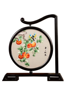 千丝画国风刺绣摆件非遗苏绣礼品