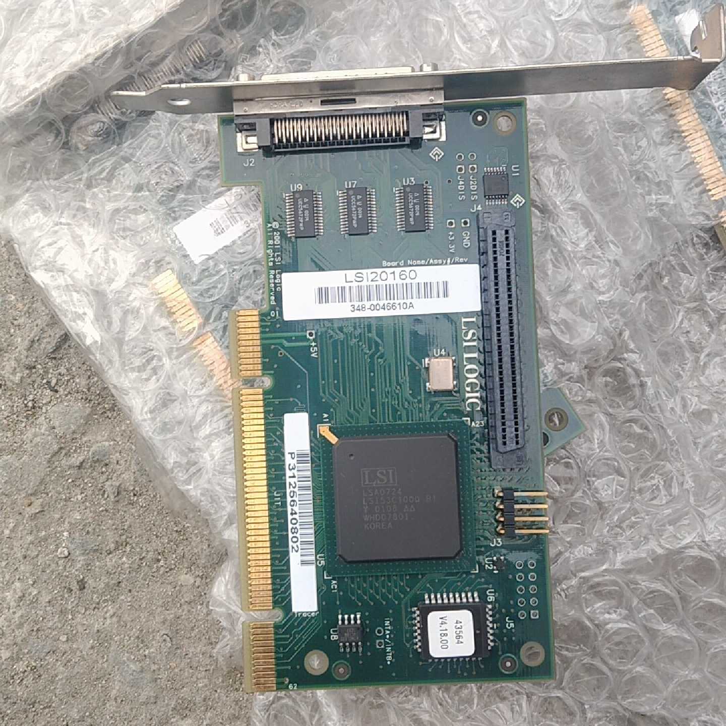 原装PCI卡 LSI Logic LSI20160 SCSI