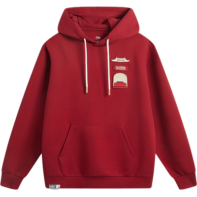 李宁故宫联名男女连帽卫衣