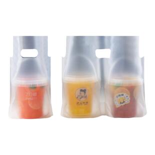 霸王桶打包袋水果杯1000毫升ml一大桶带子一升1升奶茶塑料袋