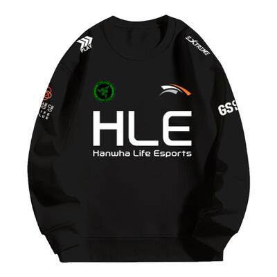 HLE战队队服peanut同款圆领卫衣