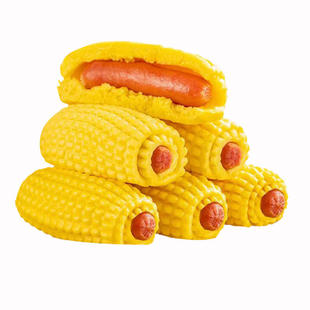 玉米热狗卷卡通包子馒头营养儿童早餐半成品速冻即食香肠商用批发