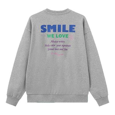 wigglewiggle笑脸花经典字母卫衣