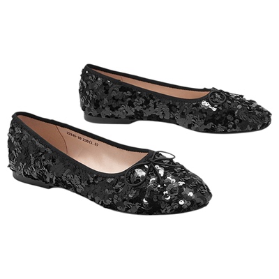 MESSRSDING珠光平底鞋经典百搭