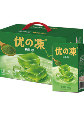 惠尔康优の冻抹茶冻248g*16盒