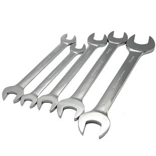 威达加长型镜抛双头开口梅花呆扳手8-10安装维修快速固定开口扳子