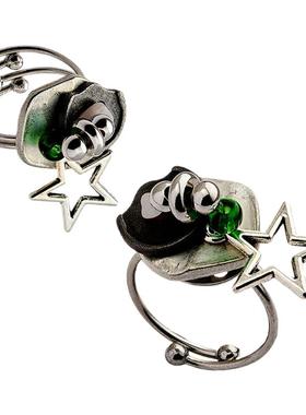 ODDERRY原创手工镂空星星戒指ins