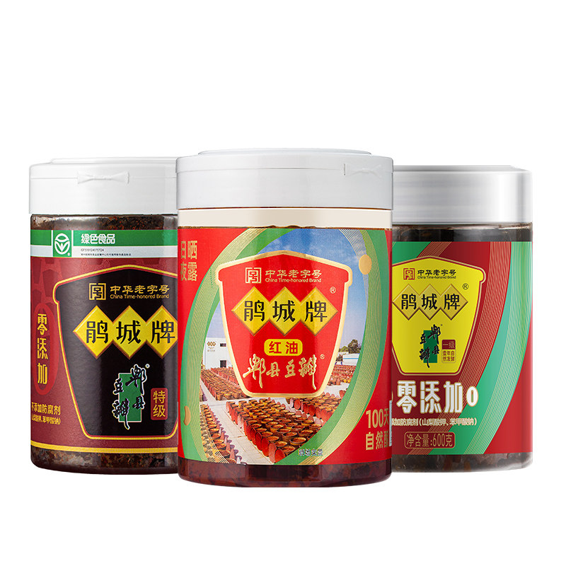 鹃城牌郫县豆瓣零添加
