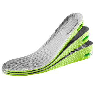 内增高鞋垫气垫运动减震女款久站不累爆米花鞋垫男吸汗透气踩屎感