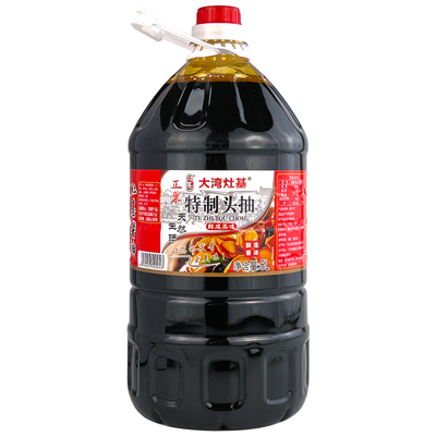 特级酿造酱油生抽灶基特制头抽5L