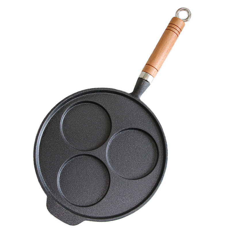 铸铁模具不粘锅煎蛋神器