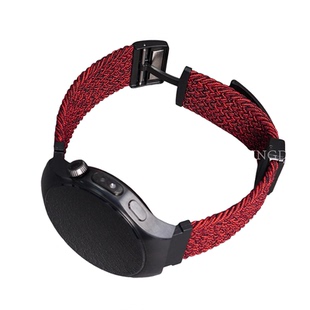 黑砂红适用华为Watch5手表watch4pro表带gt6编织尼龙GT5磁吸扣男watch3pro高级感gt4智能运动3/2秋冬新款腕带
