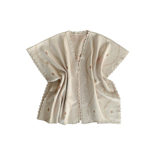 落花流水｜汉服旗袍披肩围巾配饰春秋针织外搭保暖斗篷空调房百搭