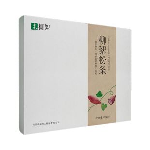 泗水柳絮直粉条礼盒红薯淀粉送礼100g*8袋独立包装红薯粉条煮火锅