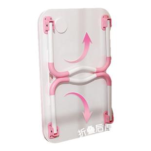 床上小桌子宿舍电脑桌书桌懒人学习桌家用可折叠桌卡通儿童写字桌