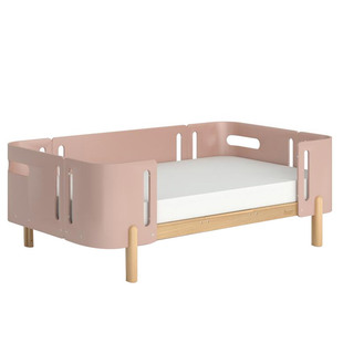 Boori诺瓦儿童实木小岛床男孩女孩单人床公主床护栏床可拓展大床