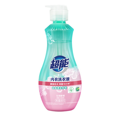 超能内衣洗衣液抑菌除螨去血渍