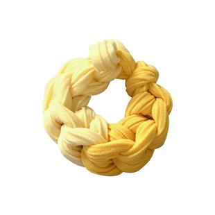 彩色高弹力发圈女生头绳扎头发绳手工编织高级感皮筋儿童头饰发饰