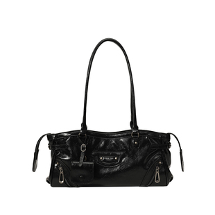 南风Chio2nd 巴黎探戈腋下包包女式2025新款黑色法棍包手提单肩包