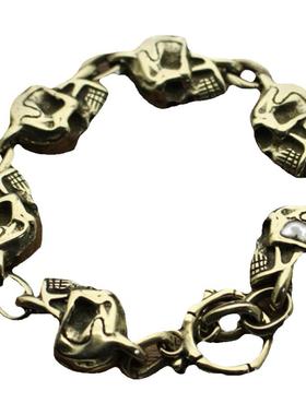 欧美时尚轻奢古巴白铜男送男友