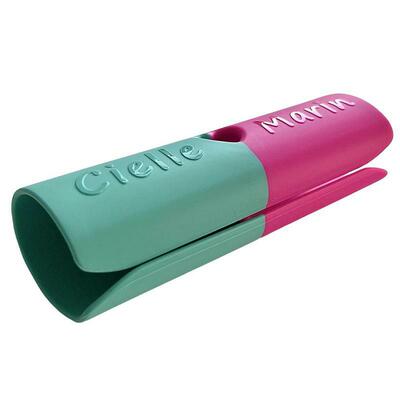 韩国ciellemarin泳镜盒爱心硅胶泳镜收纳盒防摔透气泳镜保护盒