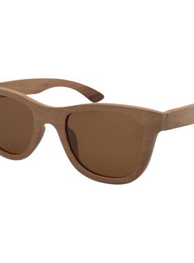 墨镜茶色偏光太阳镜男女同款