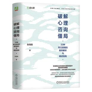 正版包邮 破解心理咨询僵局 20种常见困境的案例解析与精进指南 张海音 心理咨询师 施琪嘉 张天布 曾奇峰 张沛超 机械工业出版社