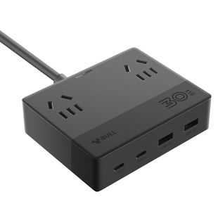 公牛桌面插座延长神器宿舍办公室67W充电拖线板多插位插板usb插排